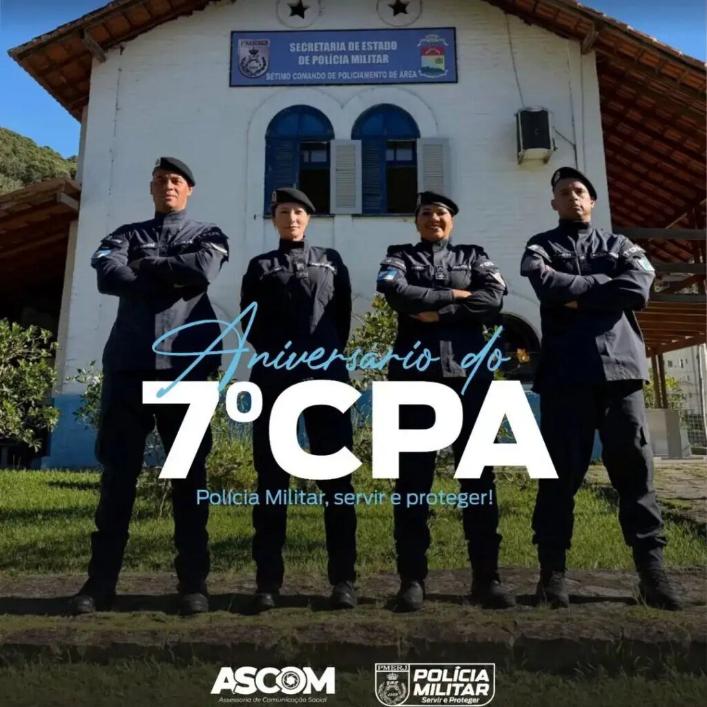 7º Comando de Policiamento de Área celebra 17 anos de atuação na segurança da Região Serrana