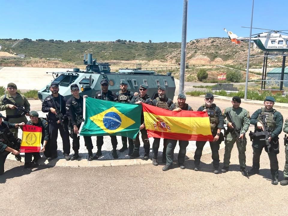 Bope destaca-se em intercâmbio com forças especiais de quatro países