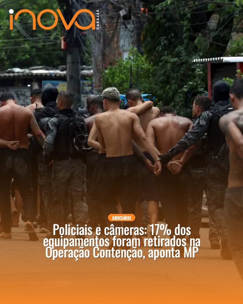 Investigações apontam que 17% dos policiais retiraram câmeras durante a Operação Contenção