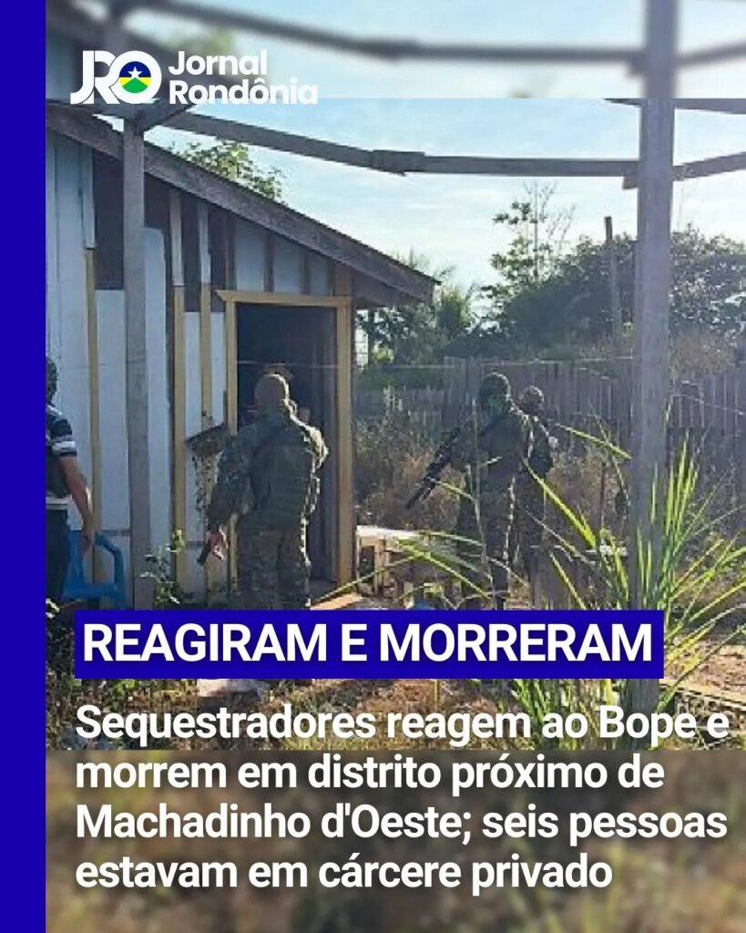 Dois suspeitos morrem em confronto com a polícia durante operação em Colniza, MT
