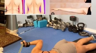 Cinco exercícios para tonificar braços, ombros e costas com 15 repetições em três séries