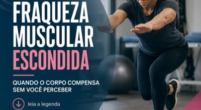Fraqueza muscular oculta pode causar dor e lesões; avaliação é essencial para prevenção