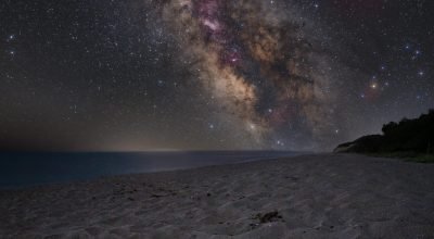 Apreciação fotográfica captura a beleza do céu de verão na praia com Nikon Z6