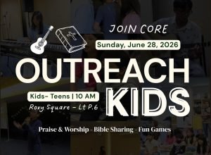 CORE Outreach Kids promove encontro para crianças e adolescentes em junho de 2026