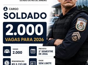 Governo do Rio reafirma compromisso com concurso da PMERJ e reposição de servidores estaduais