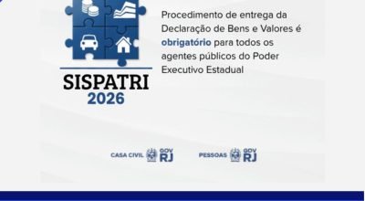Prazo para entrega da Declaração de Bens no SISPATRI termina em 28 de junho