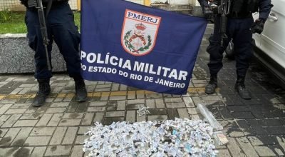 Polícia prende suspeito com entorpecente em patrulhamento na Vila Operária, Duque de Caxias