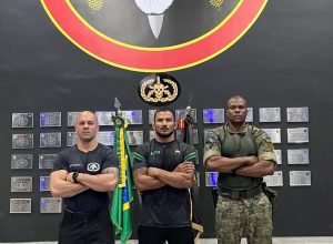 Teste de lutas do 44º curso de ações táticas do BOPE é realizado no Rio de Janeiro