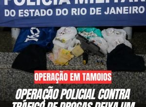 Operação policial contra tráfico de drogas resulta em confronto letal em Tamoios