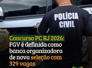 Polícia Civil do Rio de Janeiro anuncia novo concurso com 329 vagas de nível superior