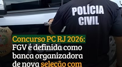 Polícia Civil do Rio de Janeiro anuncia novo concurso com 329 vagas de nível superior
